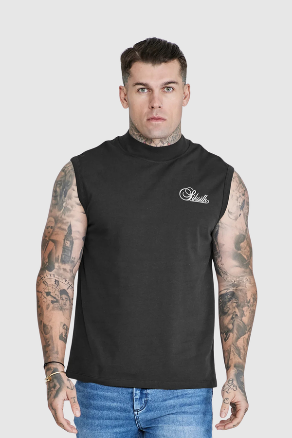 T-shirt Sem Mangas Preta