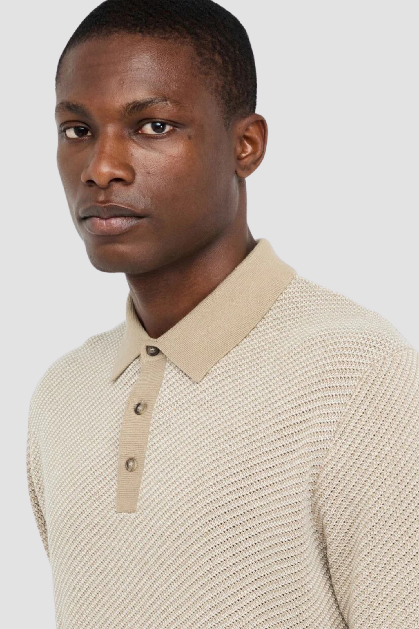 Polo de Malha Bege Liu Jo FW25