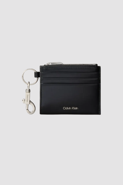 Porta-cartões em Pele Calvin Klein Preto Calvin Klein