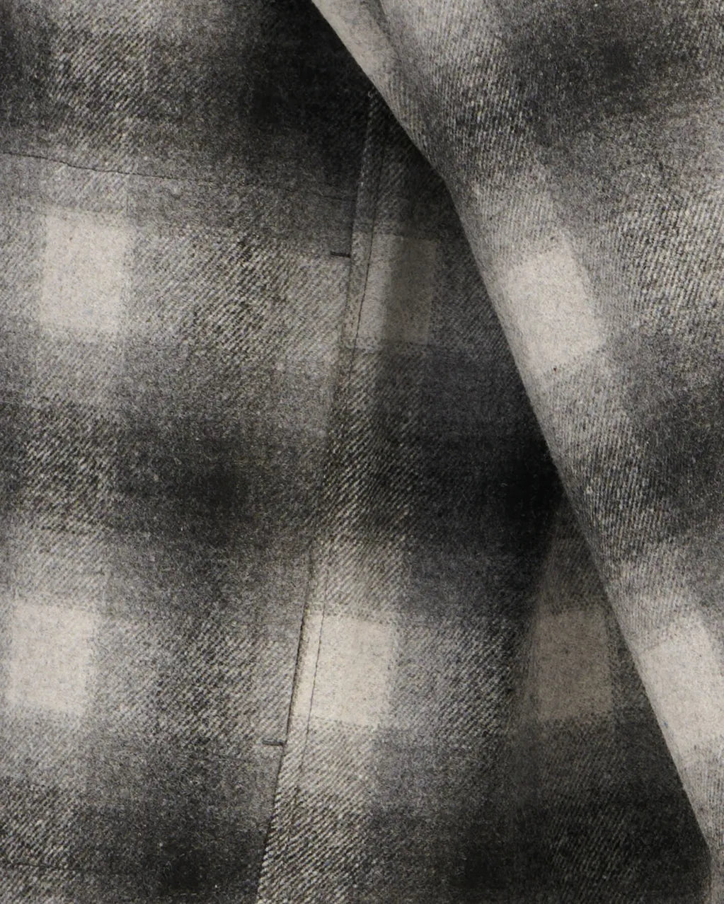 Sobrecamisa Replay Preta e Cinzenta com Padrão de Xadrez Replay