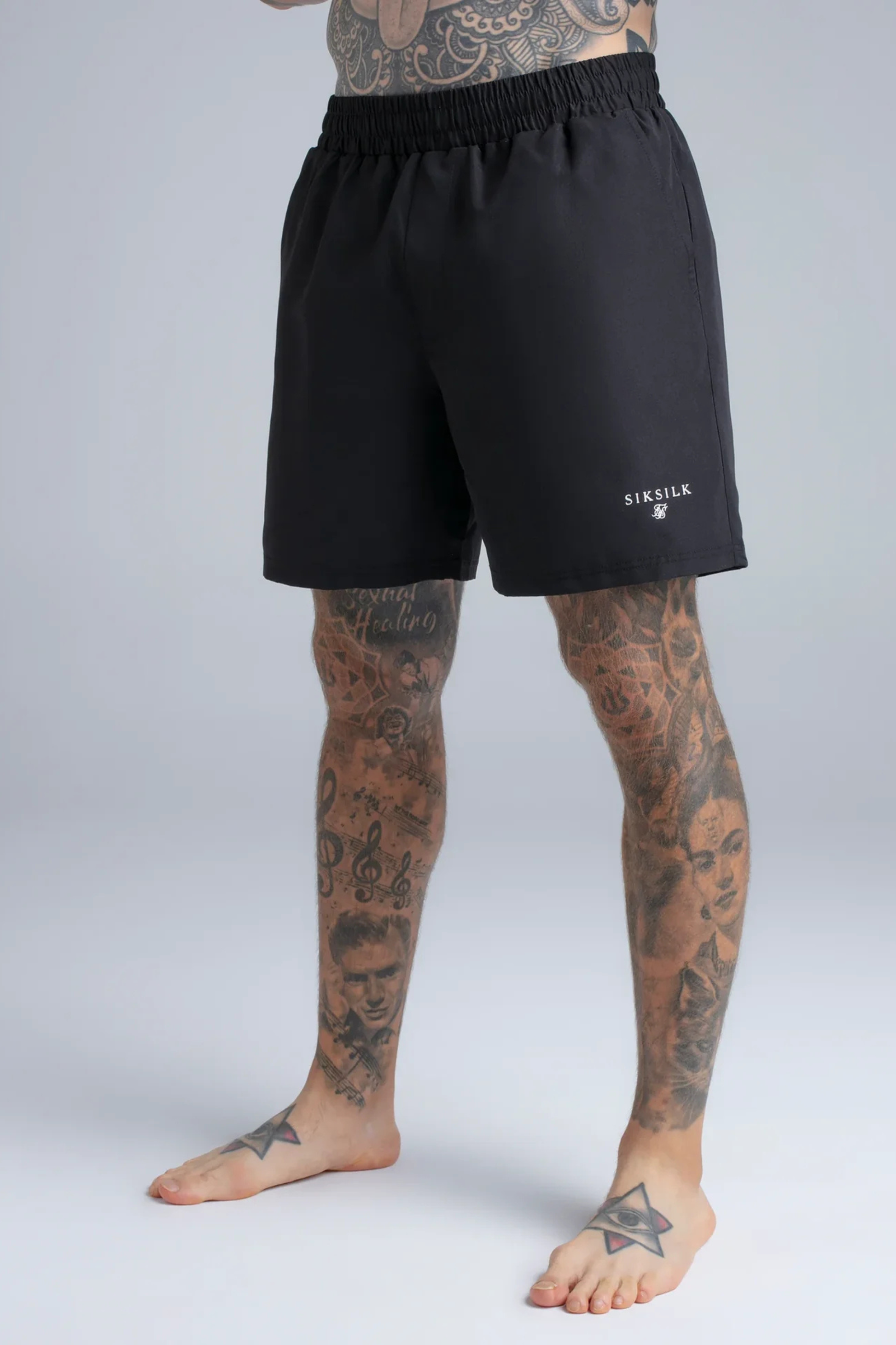 Calção de Banho Preto SikSilk