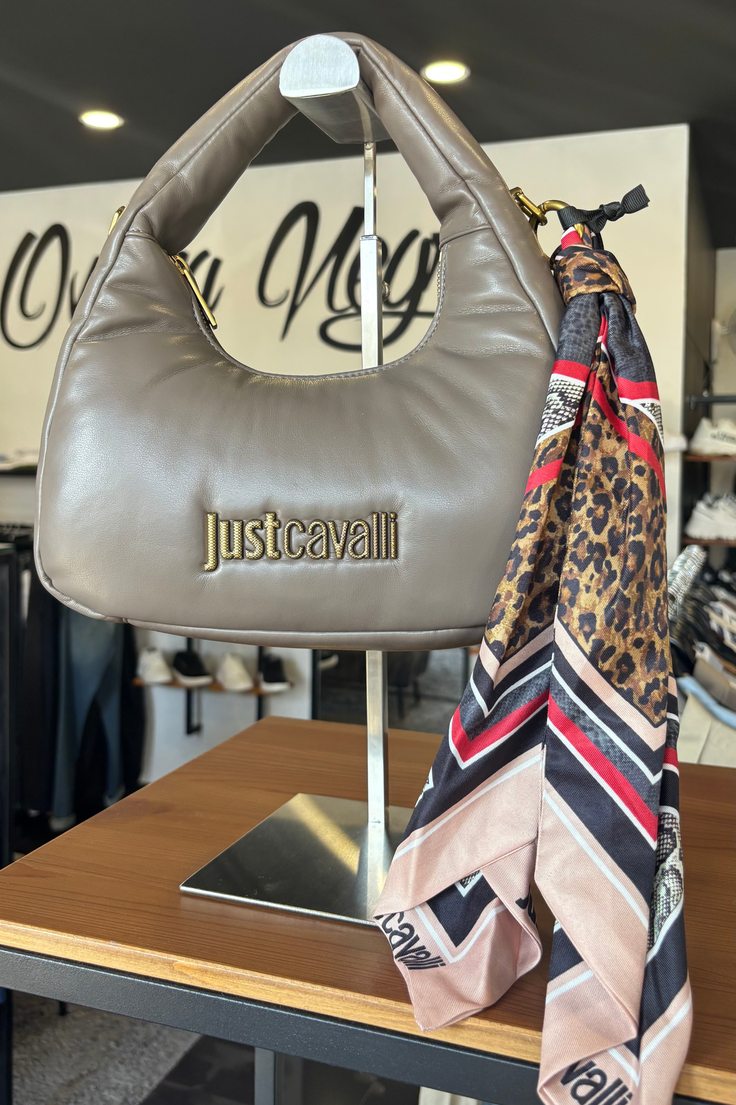 Mala Taupe Just Cavalli FW25