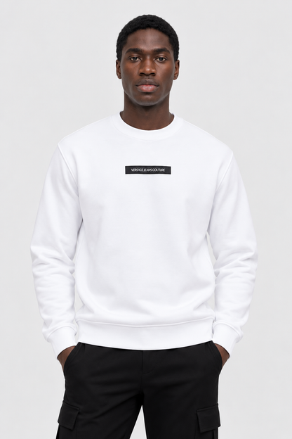 Sweatshirt Branca Versace Jeans Couture Versace Jeans Couture