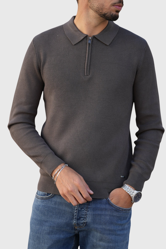 Polo de Manga Comprida Verde Gianni Lupo FW-25