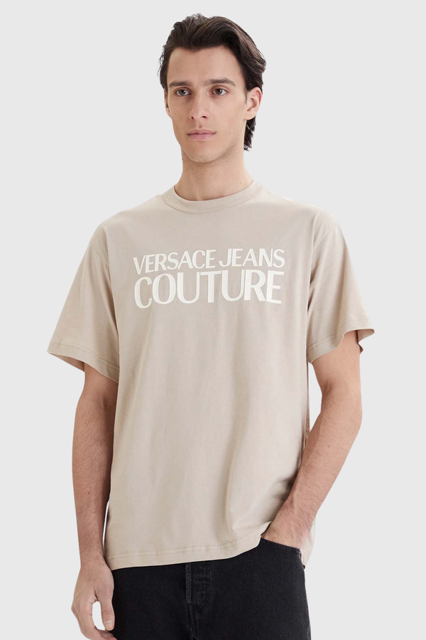 T-shirt Bege Versace Jeans Couture SS26