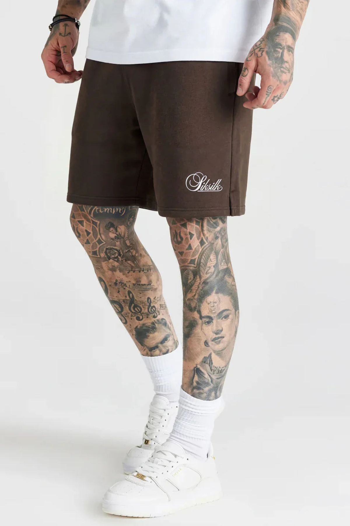 Calções Algodão Castanhos SikSilk
