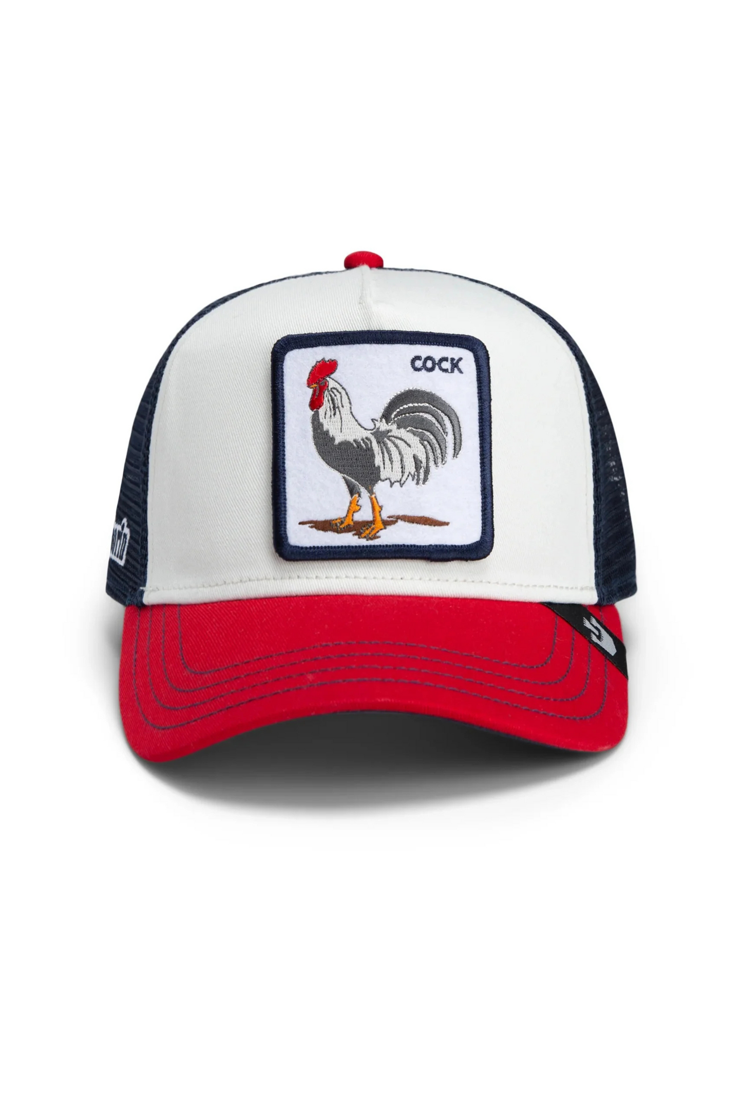 Chapéu Rooster Branco e Vermelho Goorin Bros FW25