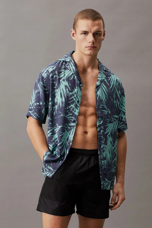 Camisa Calvin Klein Azul SS24