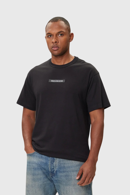 T-shirt Preta Versace Jeans Couture Versace Jeans Couture