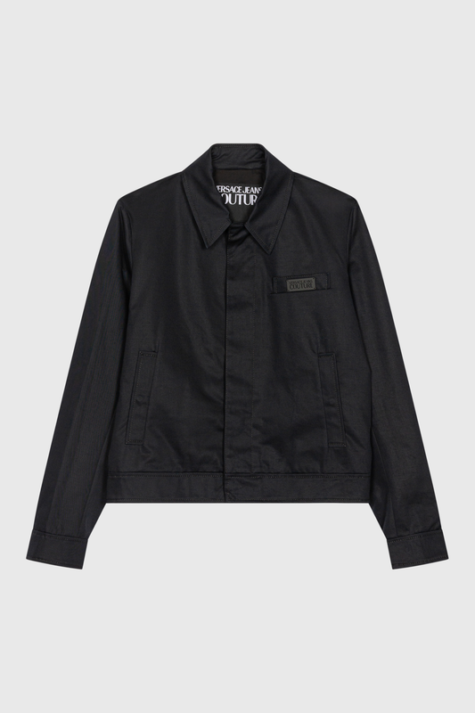 Casaco Preto Versace Jeans Couture SS26