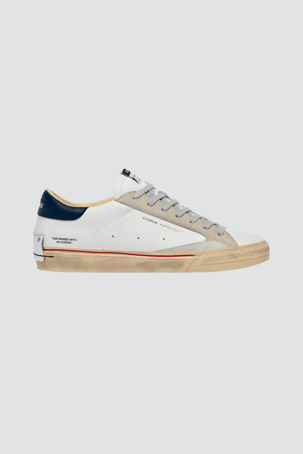 Sapatilha Branca e Azul Crime London SS26