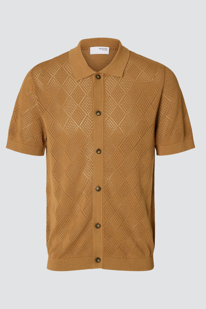 Camisa Camel Selected SS25 Selected