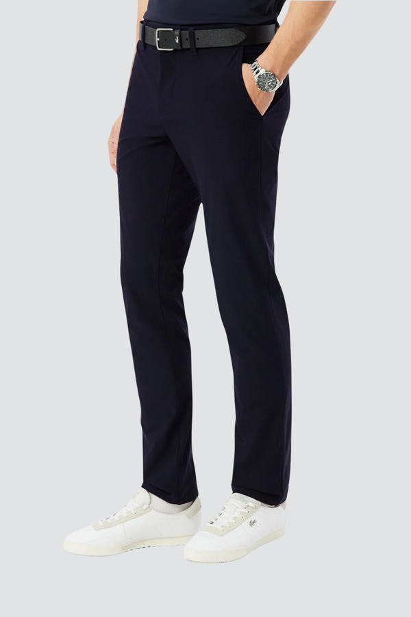 Calças Chino Azul Marinho Lacoste SS26