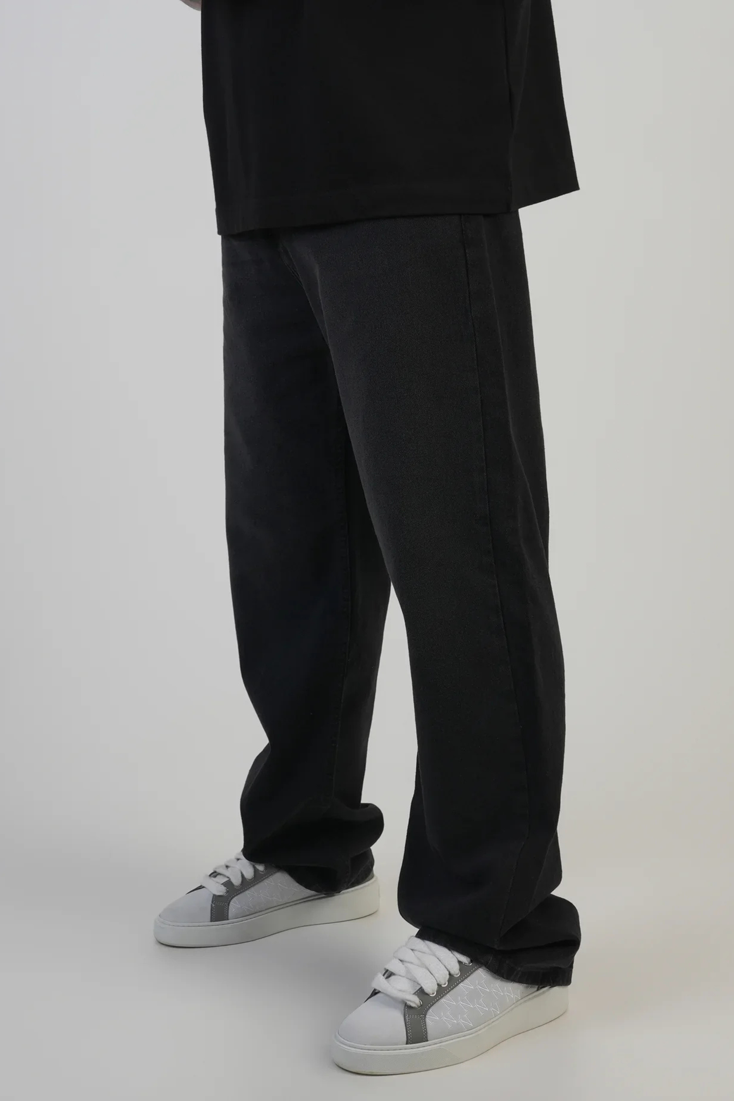 Calças de Ganga Baggy Pretas SikSilk