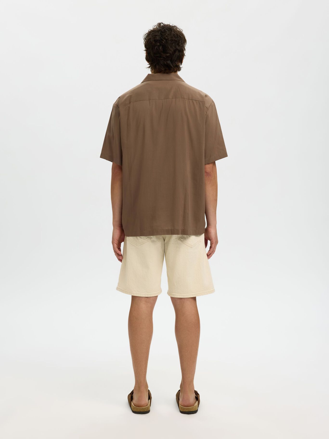 Camisa Castanha Selected SS26