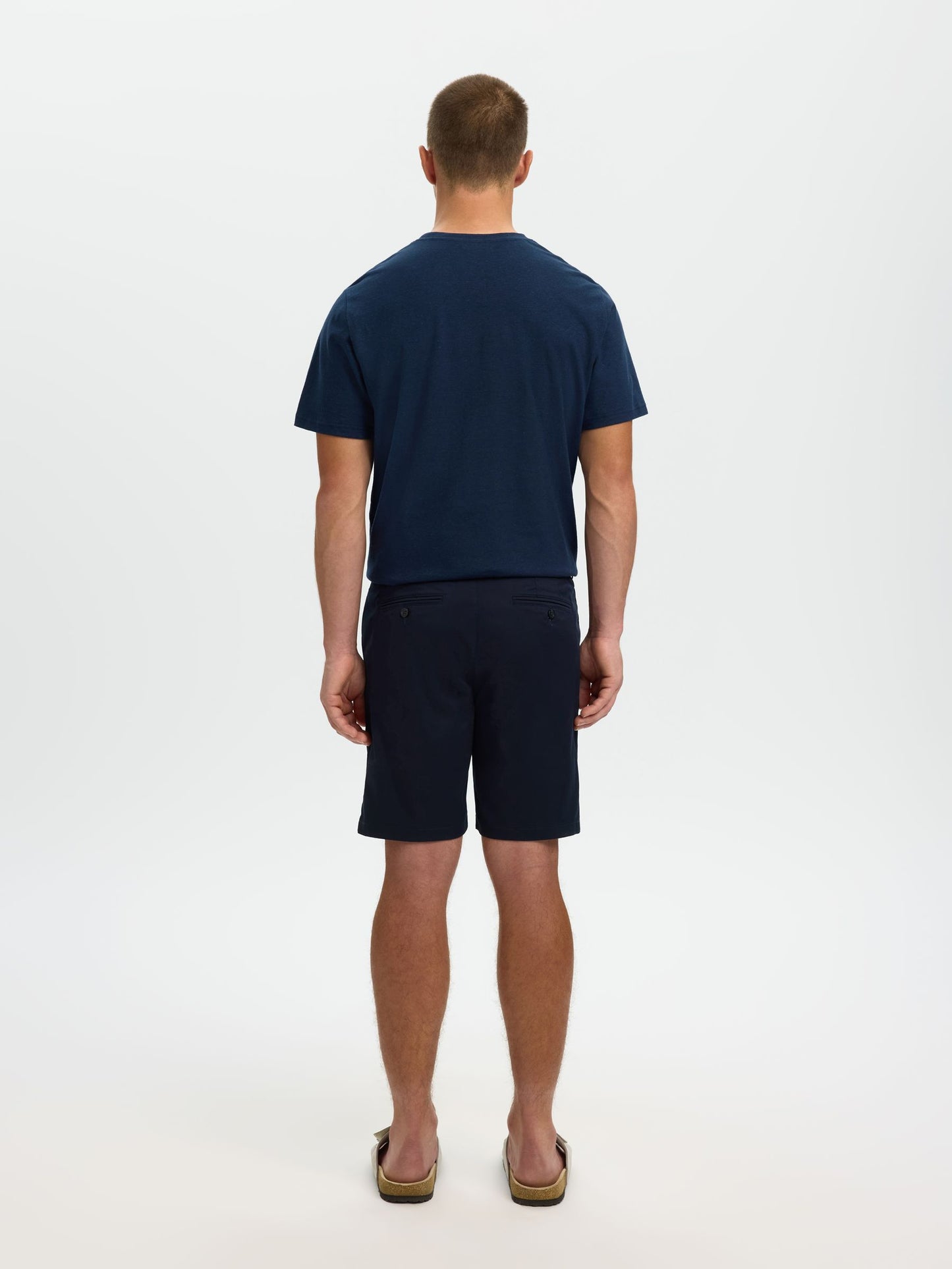 Calção Chino Azul Selected SS26