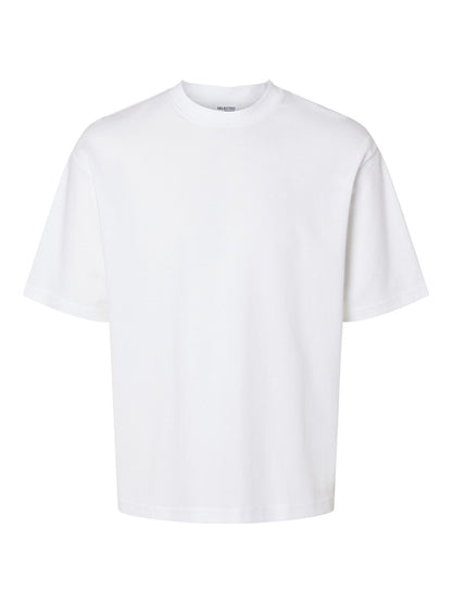 T-shirt Básica Selected Branca Selected