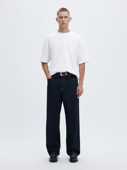 T-shirt Básica Selected Branca Selected