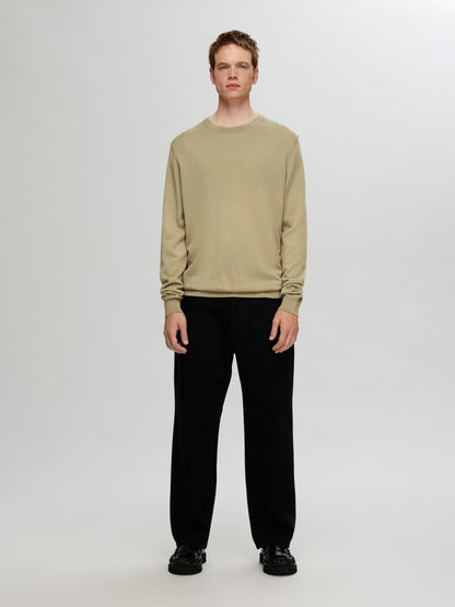 Camisola de Malha Bege Selected Selected