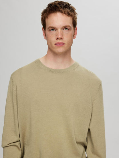 Camisola de Malha Bege Selected Selected