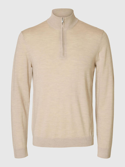 Camisola de Fecho Bege Selected Selected