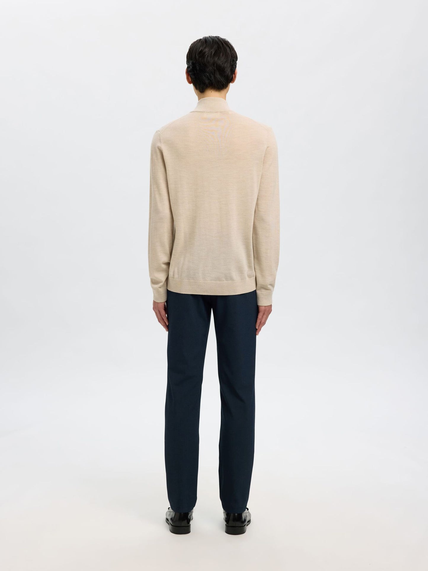 Camisola de Fecho Bege Selected FW25