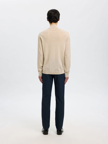 Camisola de Fecho Bege Selected Selected