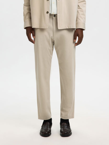 Calças Slim-Fit Selected Beges Selected