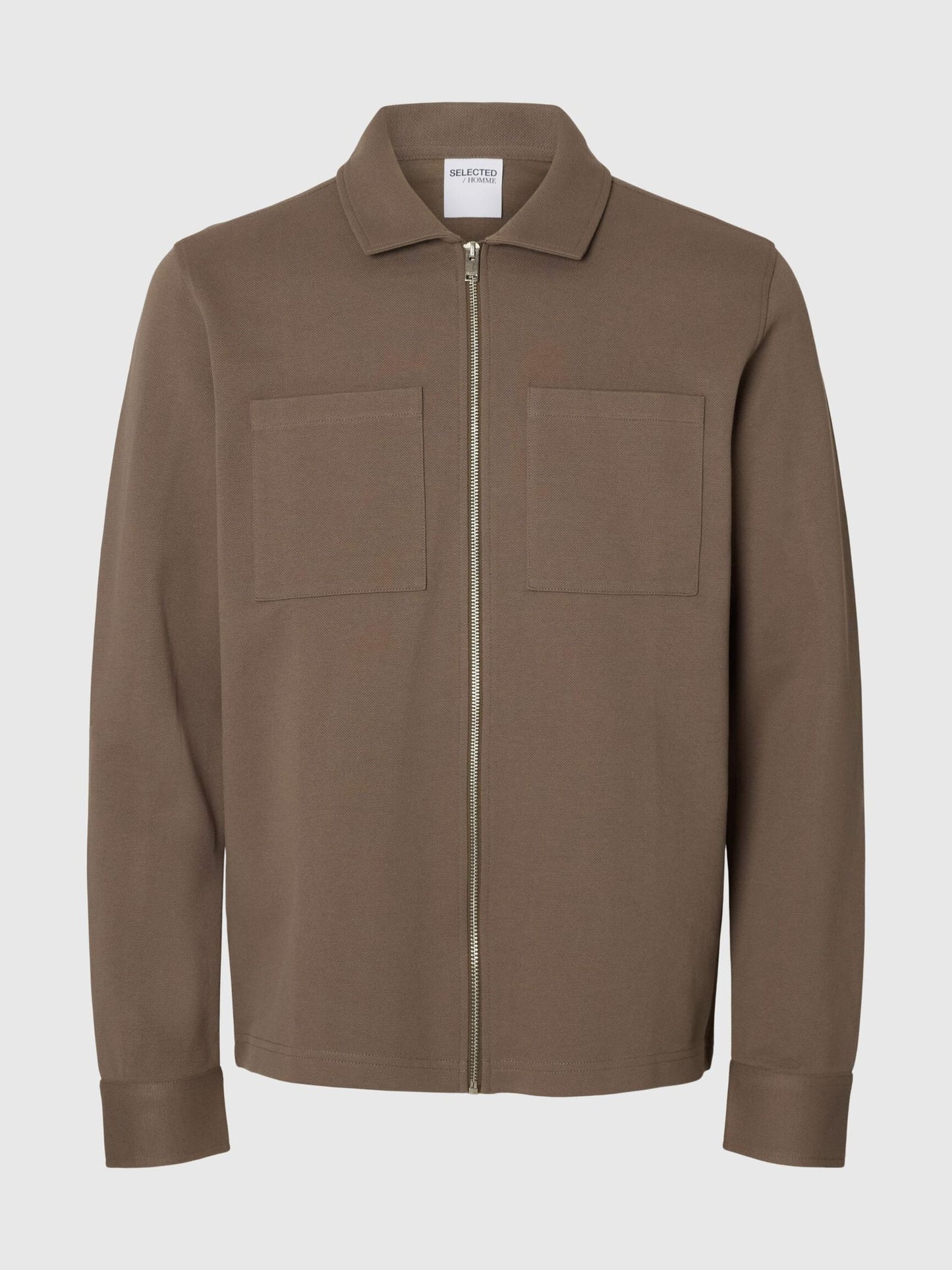 Casaco Castanho Selected FW25