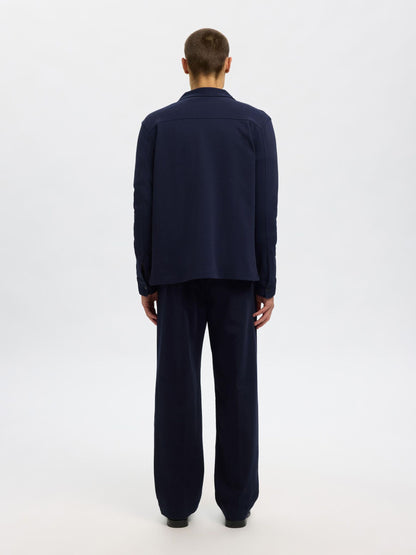 Casaco Azul Marinho Selected FW25 Selected