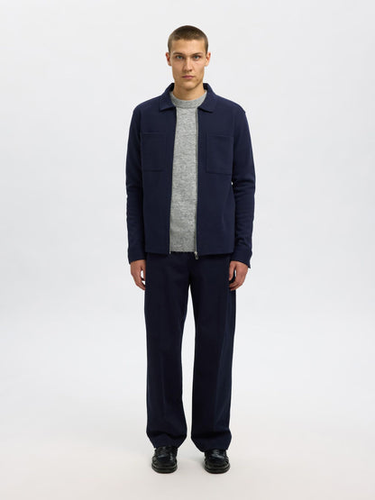 Casaco Azul Marinho Selected FW25 Selected