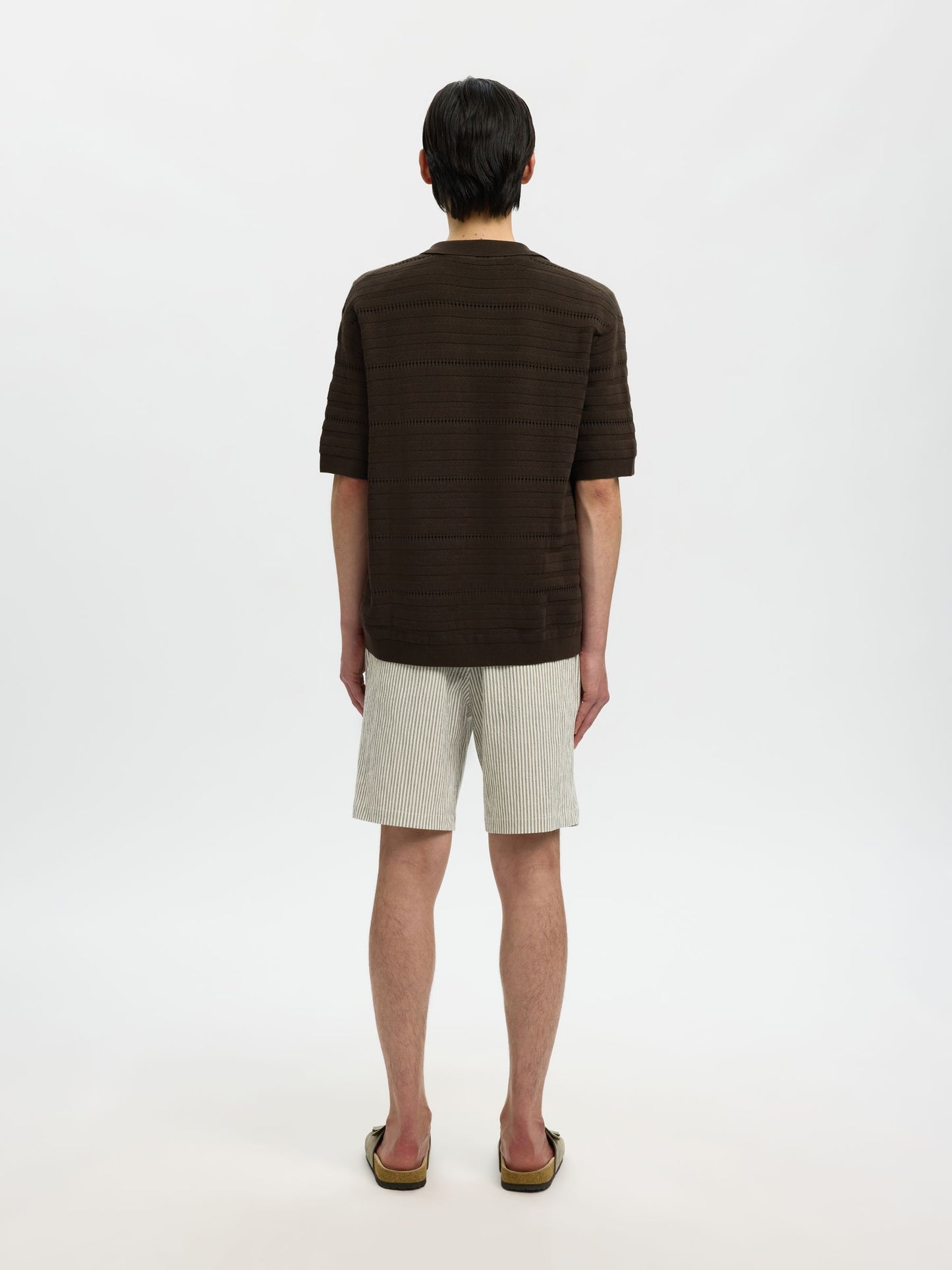 Camisa Castanha Selected SS26