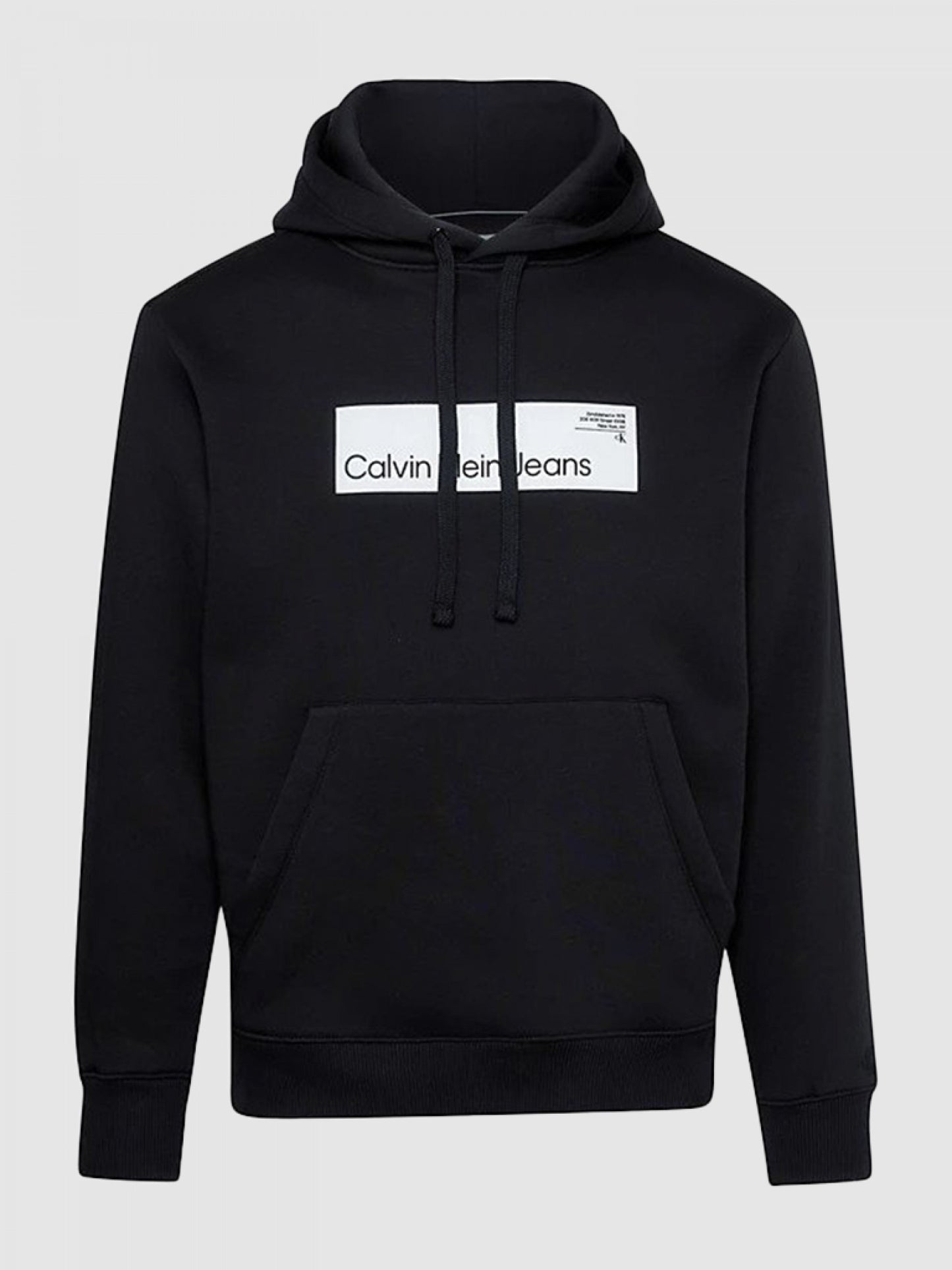 Sweatshirt Homem Logo Calvin Klein Preto FW23