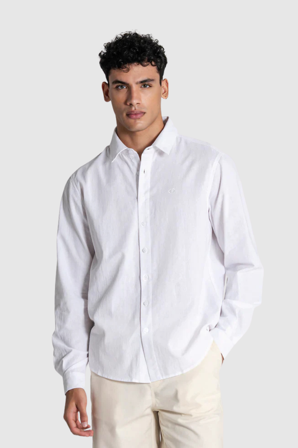 Camisa de Linho Branca