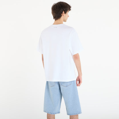 T-shirt Branca Jersey de algodão Calvin Klein