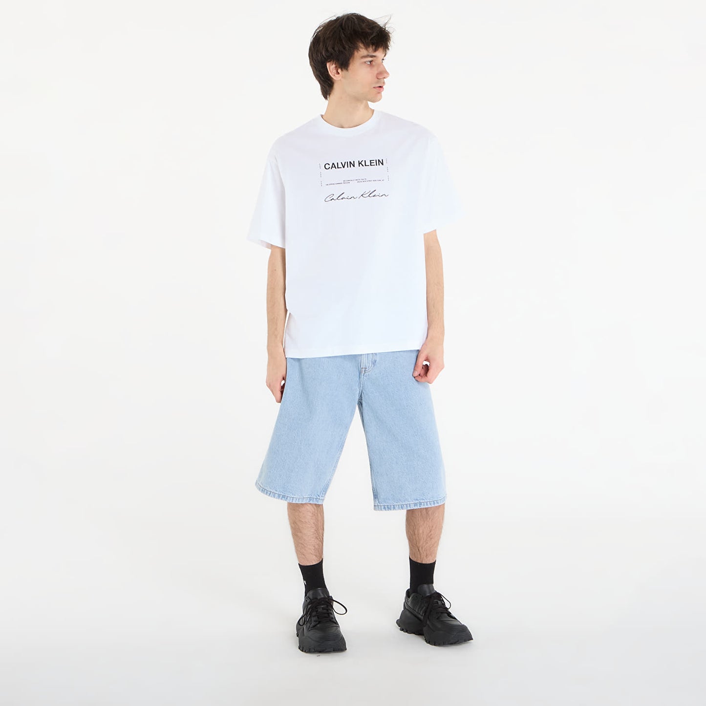 T-shirt Branca Calvin Klein SS26