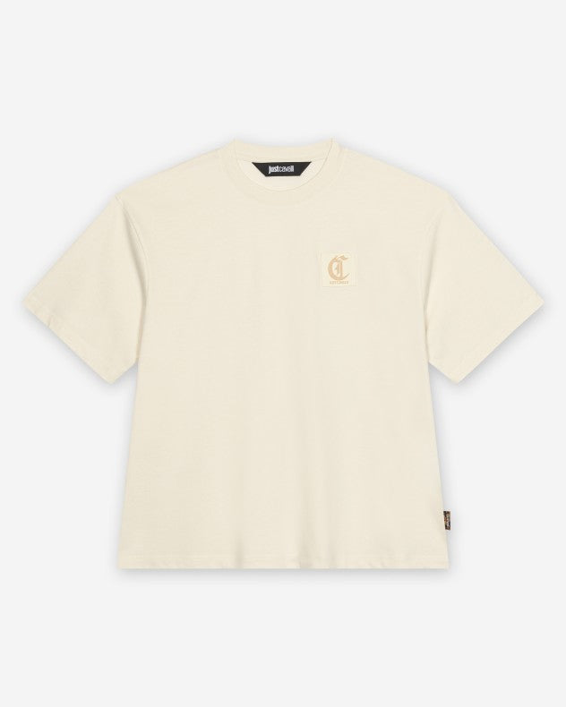 T-shirt Branca Just Cavalli SS26