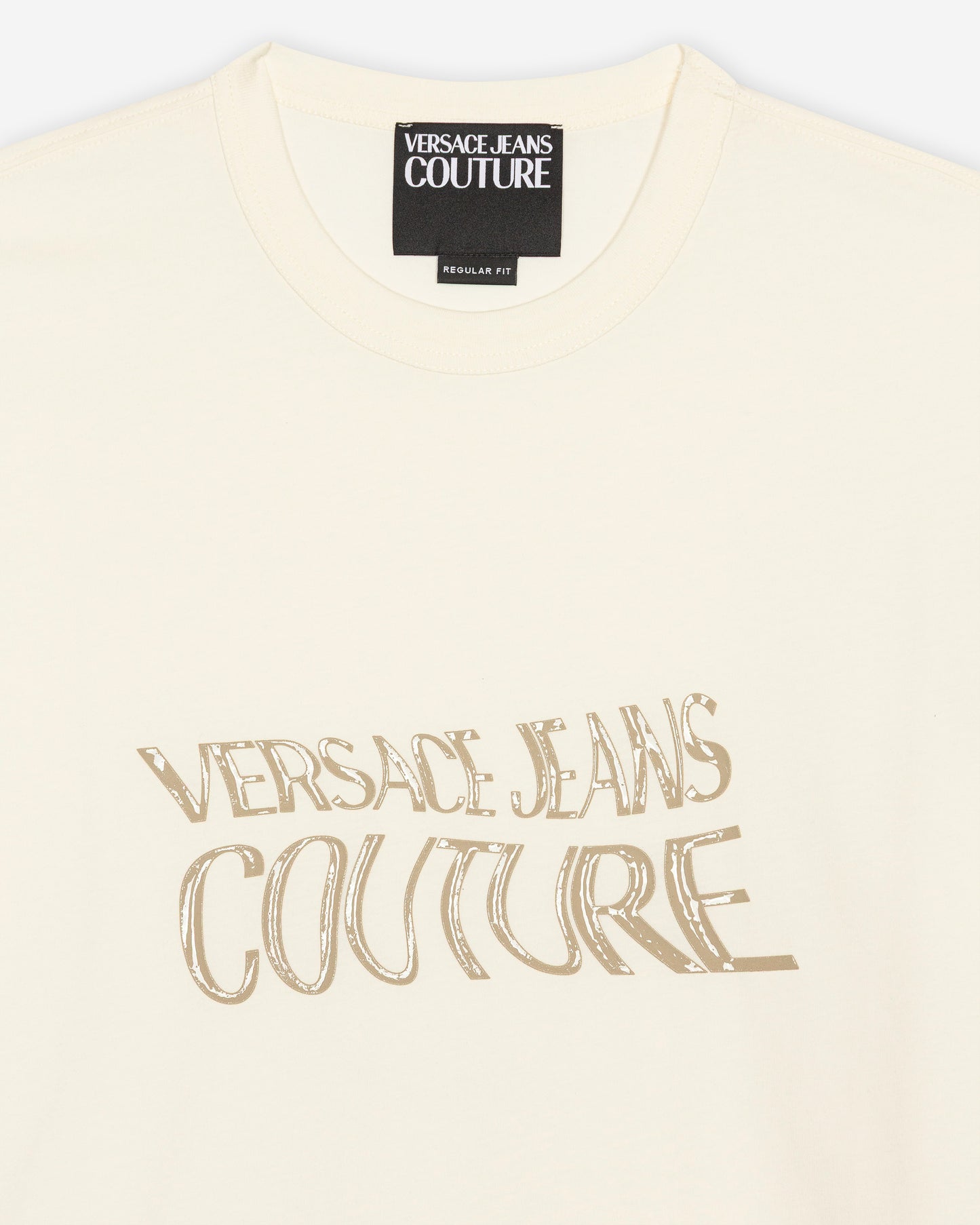 T-shirt Bege Versace Jeans Couture SS26 - sem foto