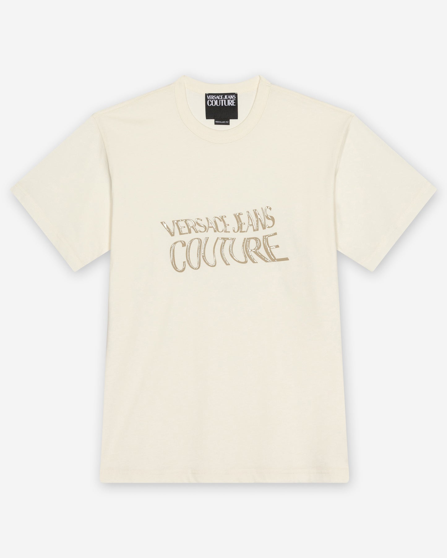 T-shirt Bege Versace Jeans Couture SS26 - sem foto