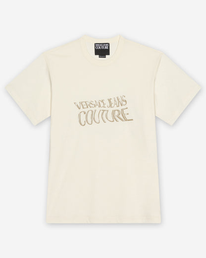 T-shirt Bege Versace Jeans Couture SS26 Versace Jeans Couture