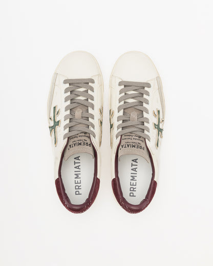 Sapatilhas Off White e Bordeaux Premiata