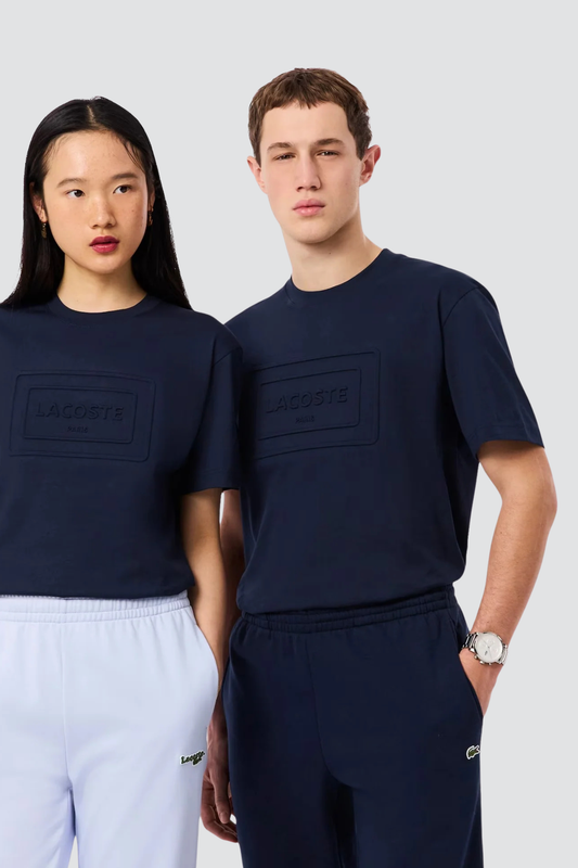 T-Shirt Azul Marinho Lacoste SS26