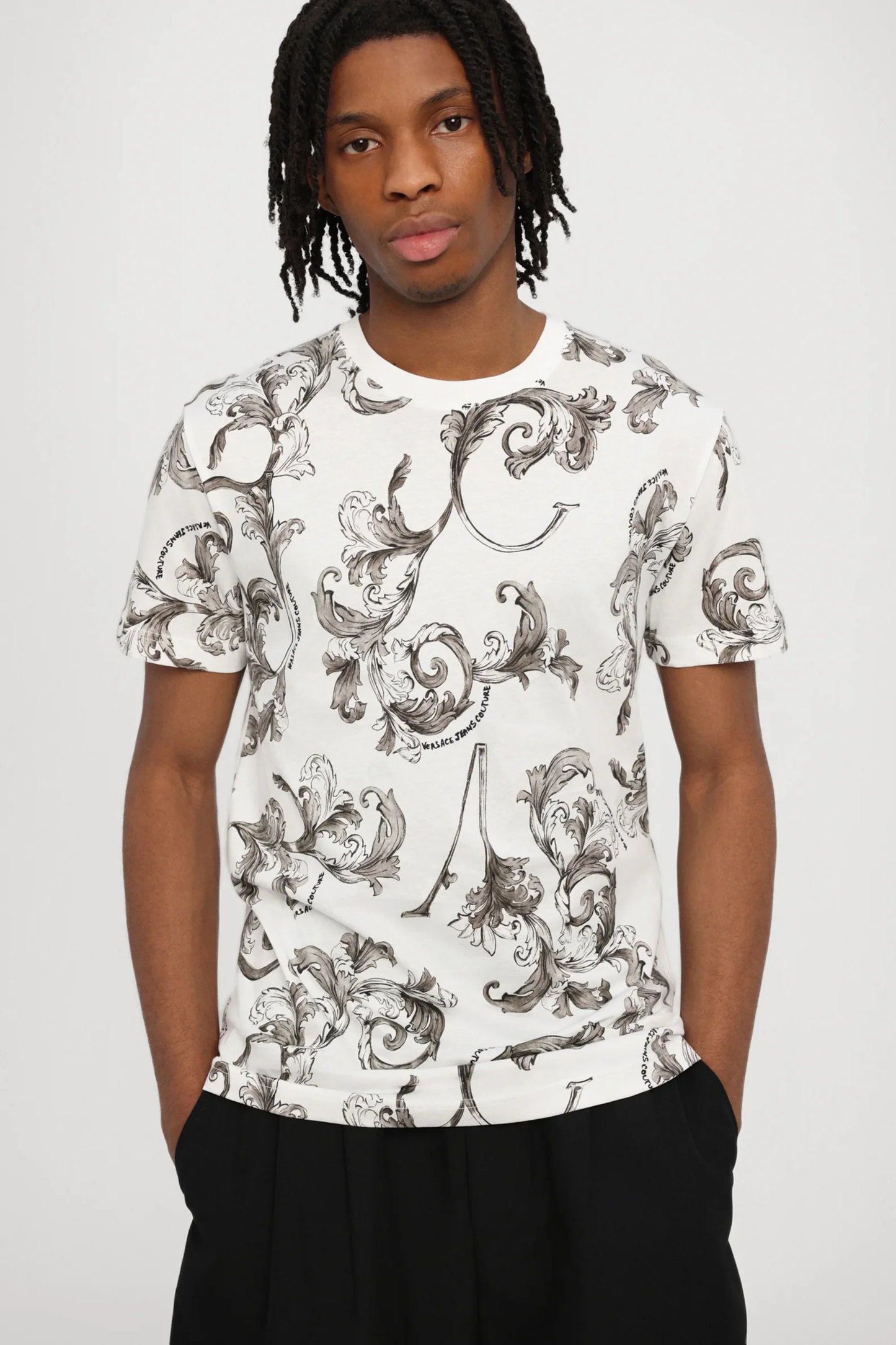 T-shirt Branca Versace Jeans Couture SS25