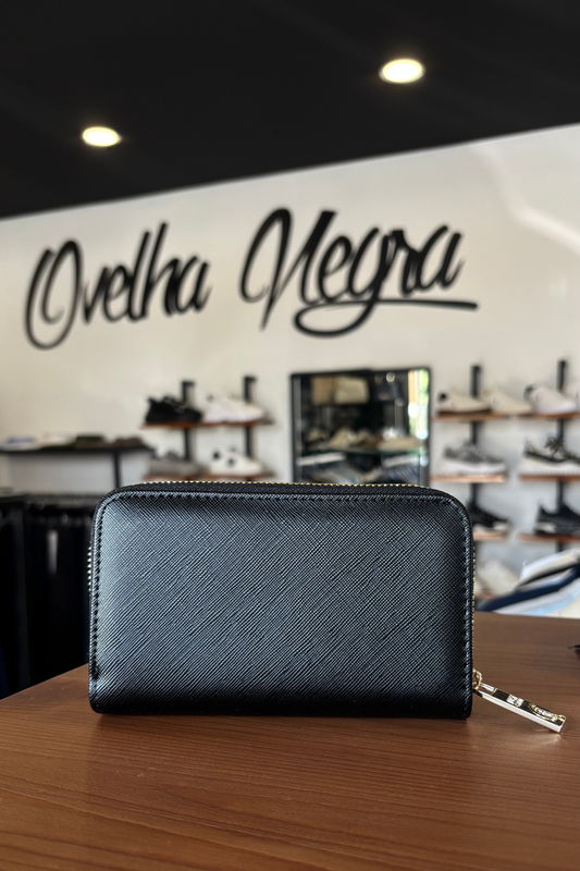 Carteira Preta Just Cavalli FW25