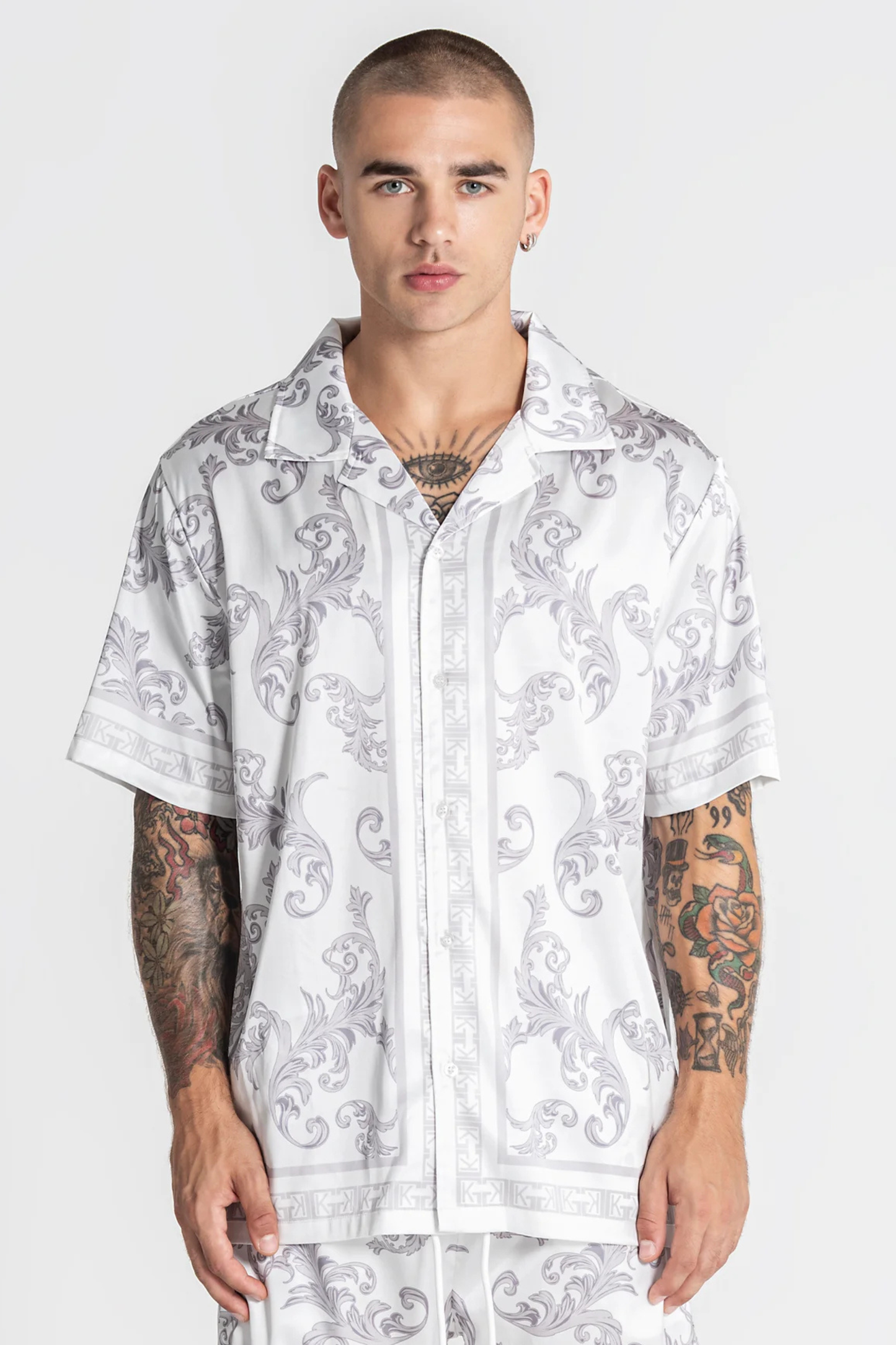 Camisa Branca Gianni Kavanagh SS26