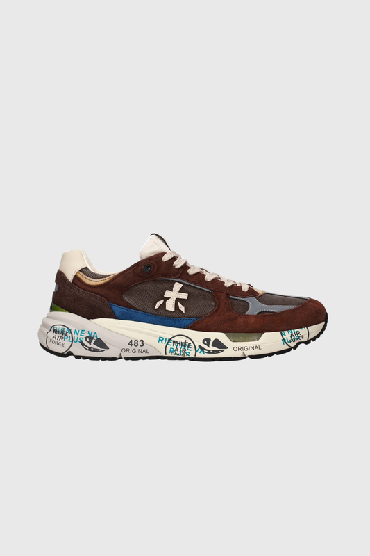 Sapatilhas Premiata Mase Castanhas SS26