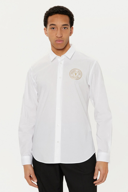Camisa Branca Versace Jeans Couture SS25 Versace Jeans Couture
