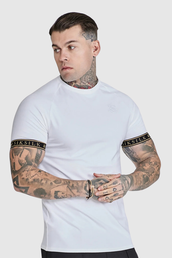 T-shirt Branca SikSilk FW25