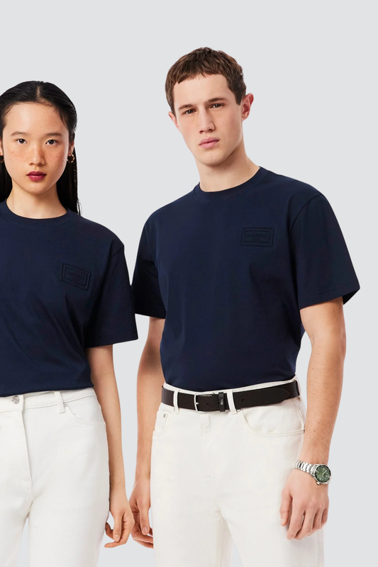 T-shirt Azul Marinho Lacoste SS26