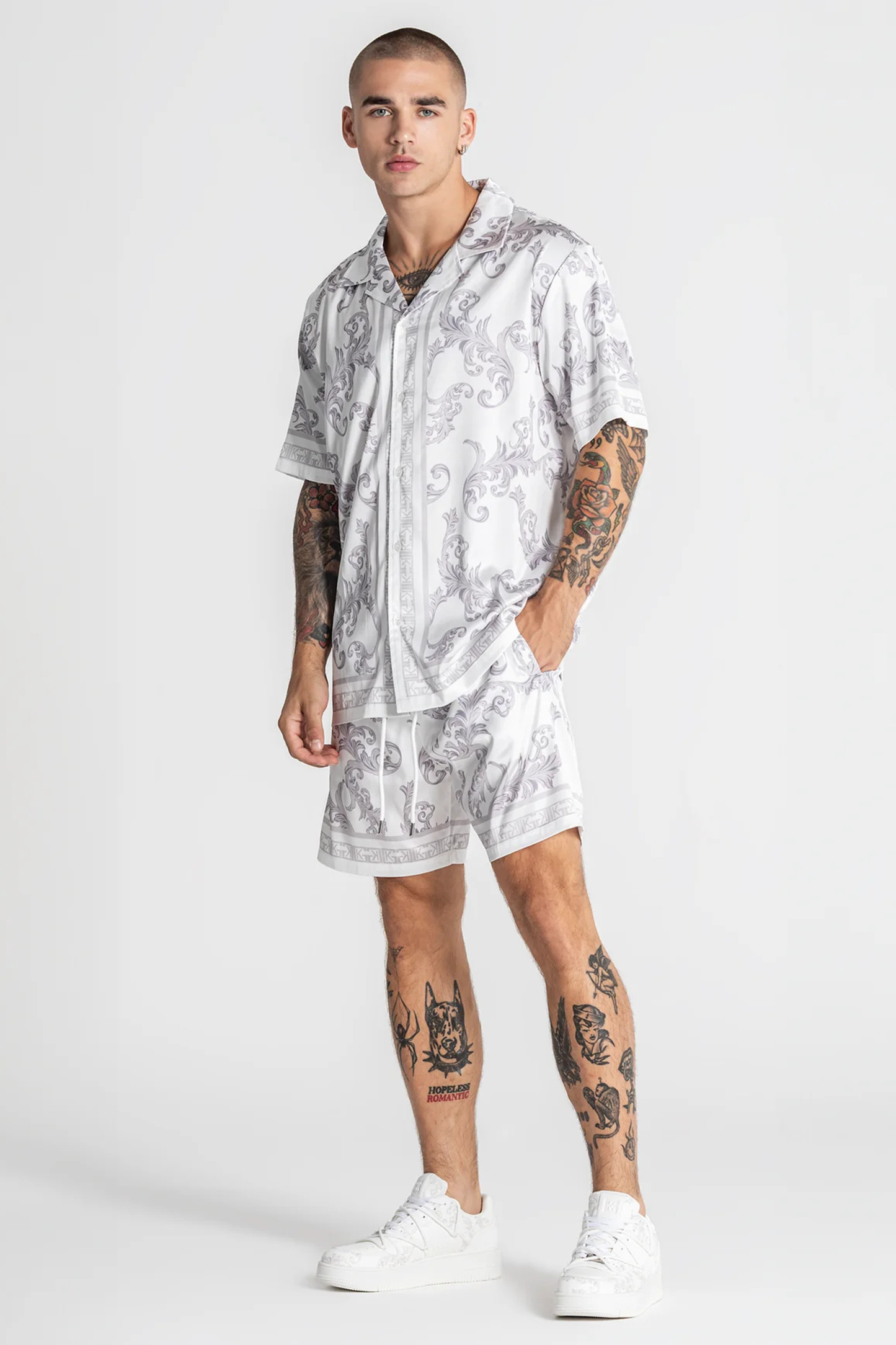 Camisa Branca Gianni Kavanagh SS26